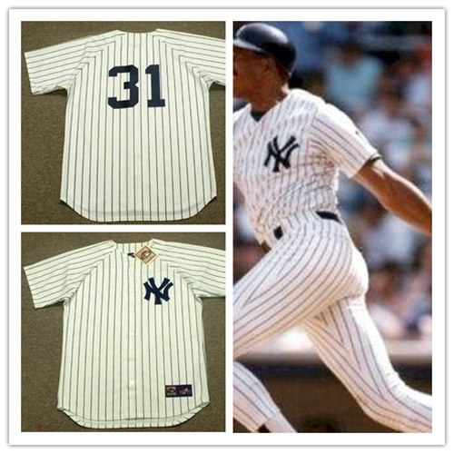 Mens New York Yankees #31 DAVE WINFIELD 1984 Majestic Cooperstown Home Jerseys