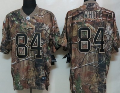 Mens Nike Elite Jersey Atlanta Falcons #84 Roddy White Camo