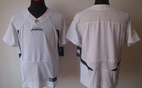 Mens Nike NFL Elite Jersey Jacksonville Jaguars Blank White