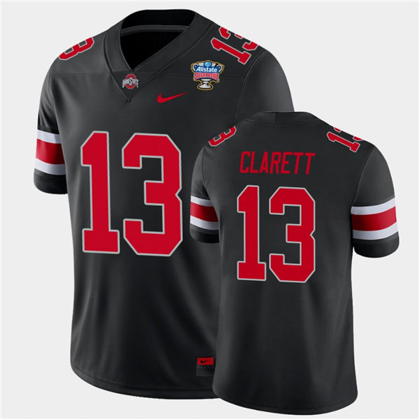 Mens Ohio State Buckeyes #13 Maurice Clarett Nike Blackout College Football Game Jersey