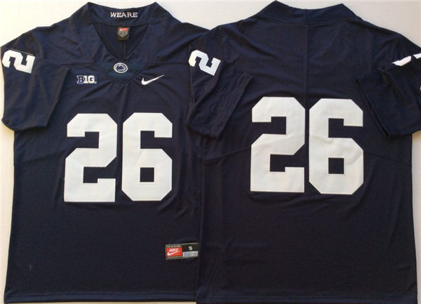 Mens Penn State Nittany Lions #26 Caziah Holmes Nike Navy College Football Game Jersey