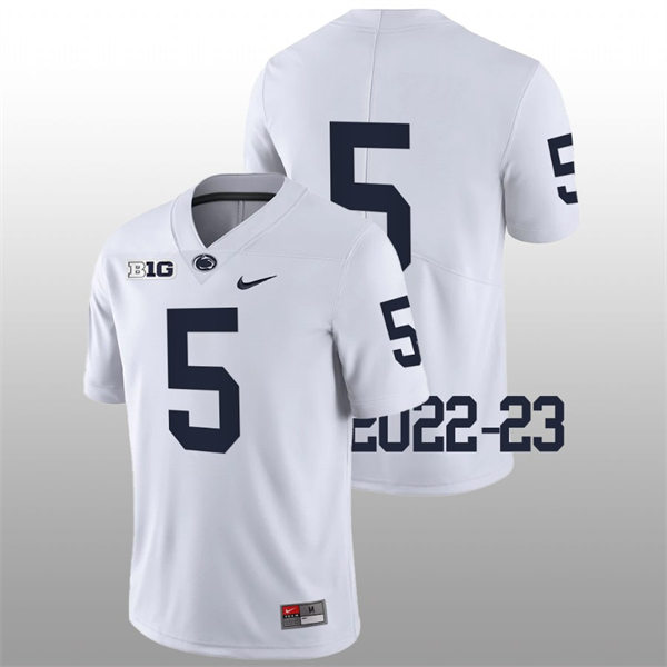 Mens Penn State Nittany Lions #5 Mitchell Tinsley Nike White College Game Football Jersey