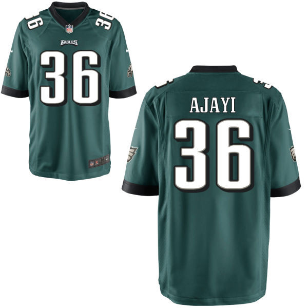 Mens Philadelphia Eagles #36 Jay Ajayi Nike Midnight Green Jersey