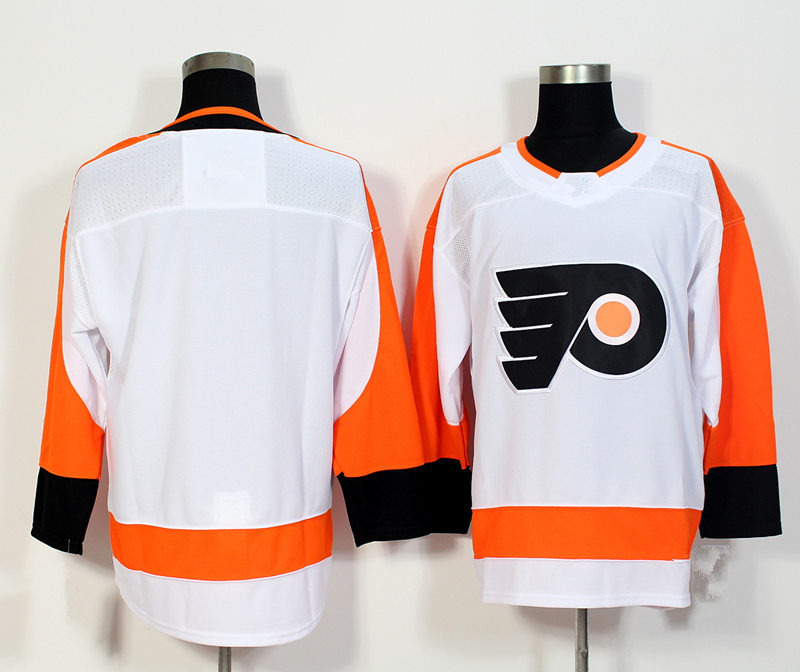 Mens Philadelphia Flyers Blank adidas Away White Authentic Jersey Stitched