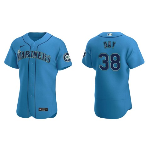 Mens Seattle Mariners #38 Robbie Ray Nike Royal Alternate Cool Base Jersey