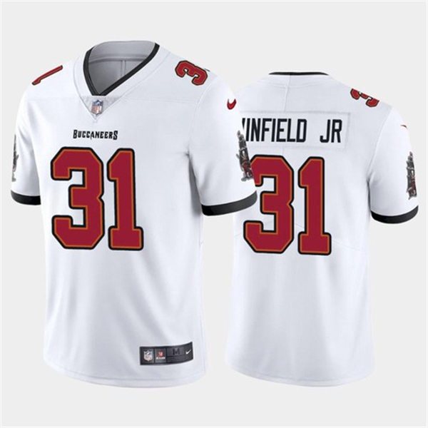 Mens Tampa Bay Buccaneers #31 Antoine Winfield Jr. Nike White Vapor Limited Jersey
