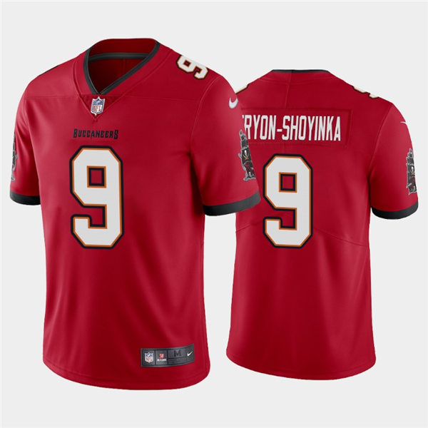 Mens Tampa Bay Buccaneers #9 Joe Tryon-Shoyinka Nike Home Red Vapor Limited Jersey