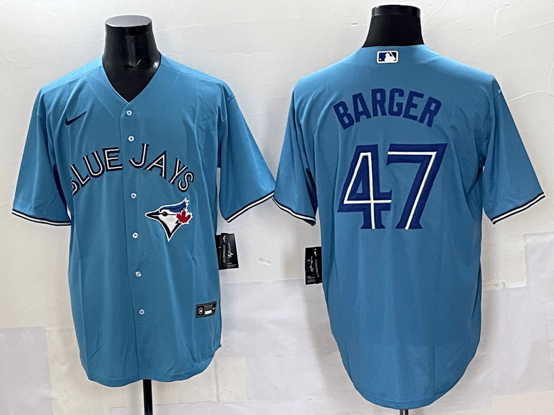Mens Toronto Blue Jays  #47 Addison Barger  Jersey