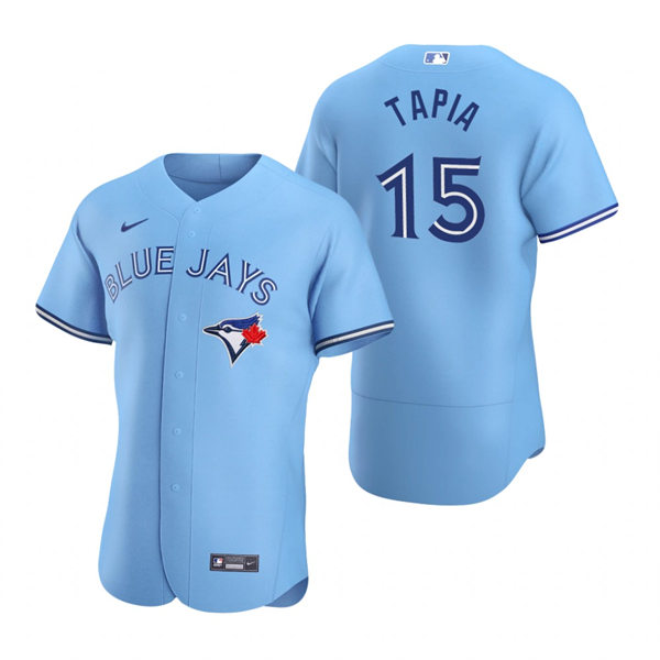 Mens Toronto Blue Jays #15 Raimel Tapia Nike Powder Blue Alternate FlexBase Player Jersey