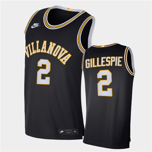 Mens Villanova Wildcats #2 Collin Gillespie Stitched Nike Navy Retro Basketball Jersey