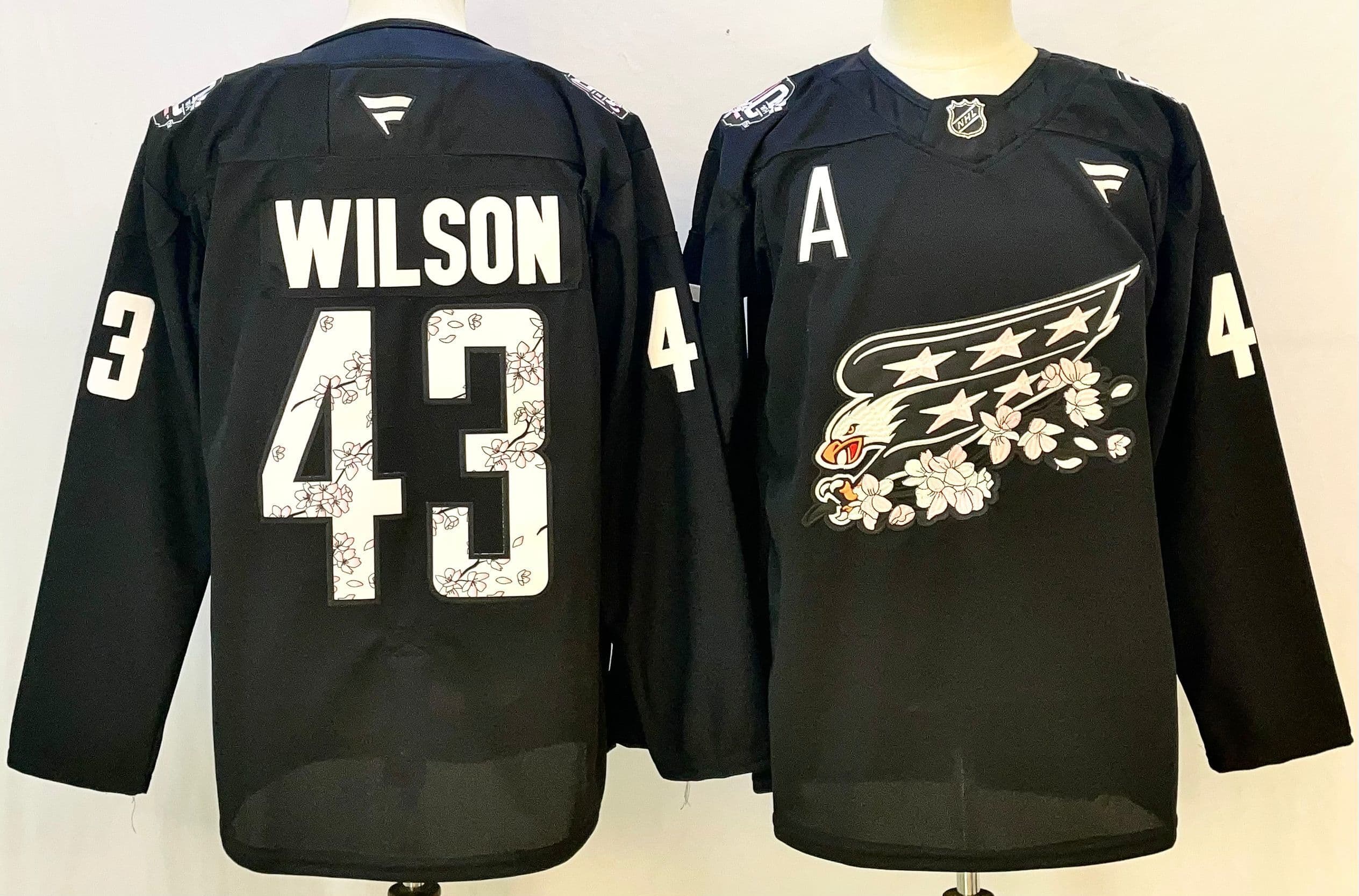 Mens Washington Capitals  JERSEY 43 WILSON Jersey