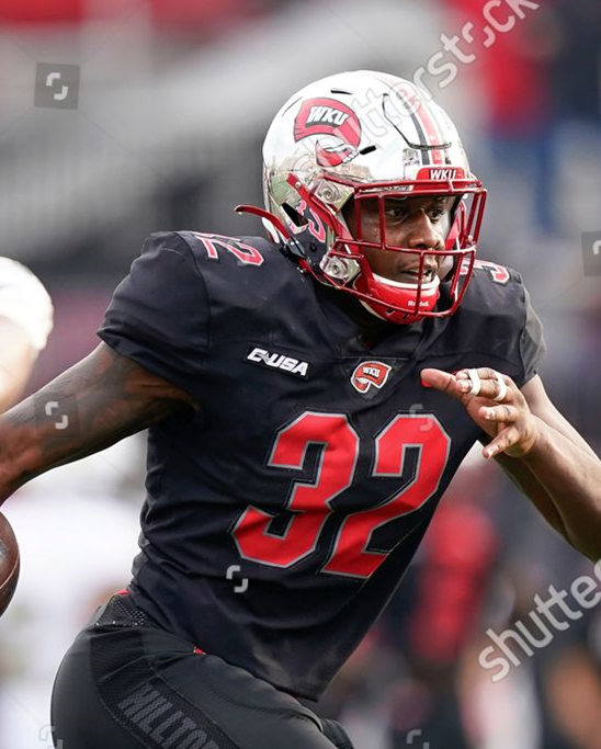 Mens Western Kentucky Hilltoppers #32 Eli Brown Nike 2020 Black College Football Game Jersey 