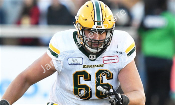 Mens Youth CFL Edmonton Elks Custom White Football Jersey