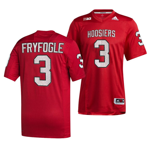 Mens Youth Indiana Hoosiers #3 Ty Fryfogle Crimson Hoosiers Retro Reverse College Football Jersey