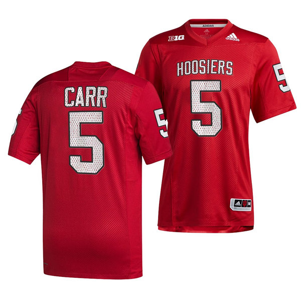 Mens Youth Indiana Hoosiers #5 Stephen Carr Crimson Hoosiers Retro Reverse College Football Jersey