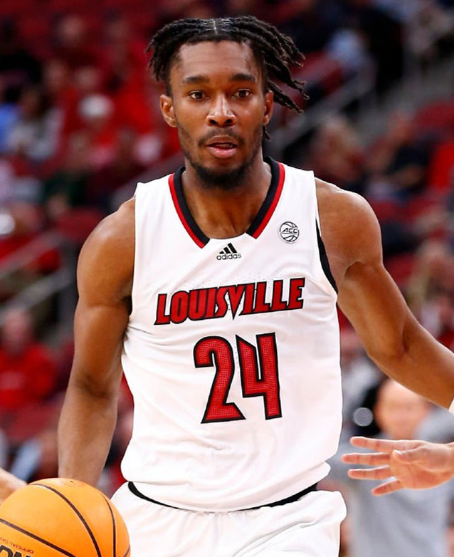 Mens Youth Louisville Cardinals #24 Jae'Lyn Withers 2022-23 College Basketball Game Jersey White 