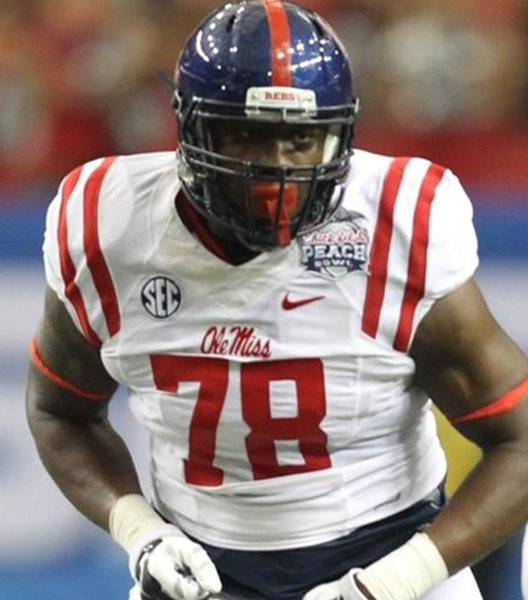 Mens Youth Ole Miss Rebels #78 Laremy Tunsil White College Football Game Jersey