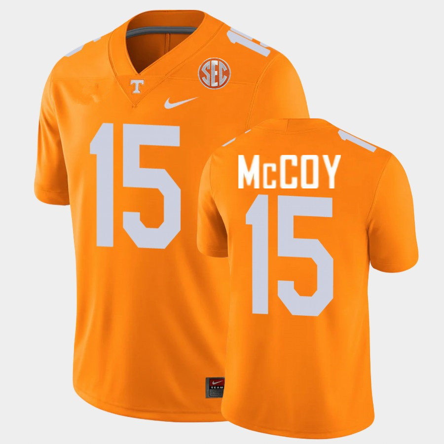 Mens Youth Tennessee Volunteers #15 Bru McCoy Nike Orange College Football Game Jersey