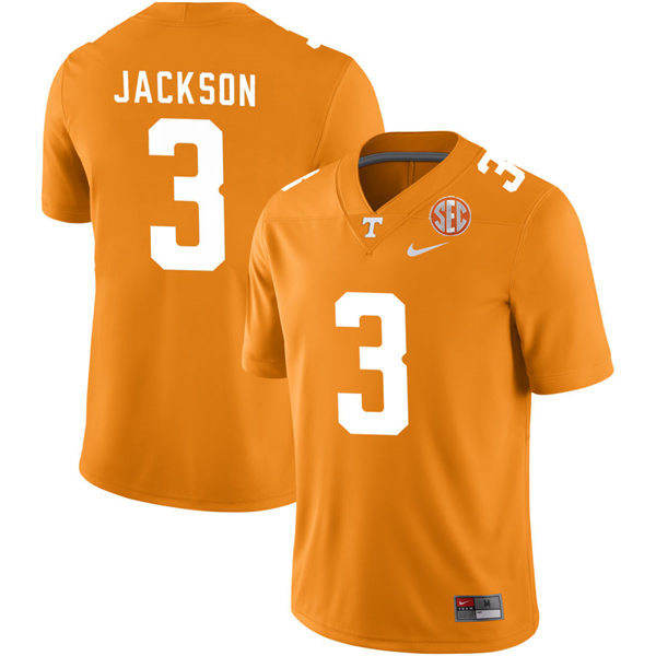 Mens Youth Tennessee Volunteers #3 Tayven Jackson Nike Orange College Football Game Jersey