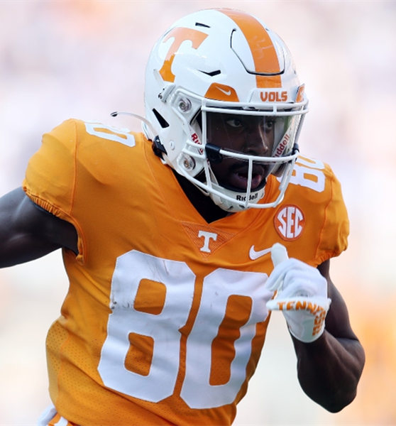 Mens Youth Tennessee Volunteers #80 Ramel Keyton Nike Orange College Football Game Jersey 