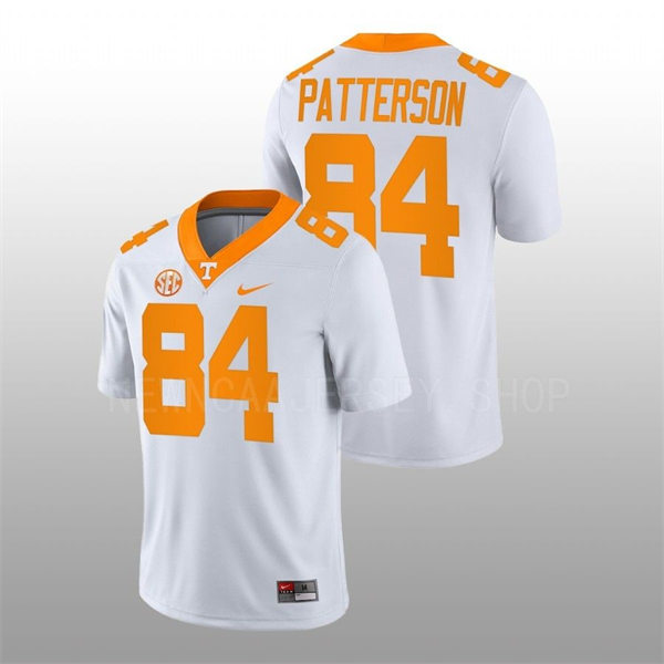 Mens Youth Tennessee Volunteers #84 Cordarrelle Patterson Nike White College Football Game Jersey 