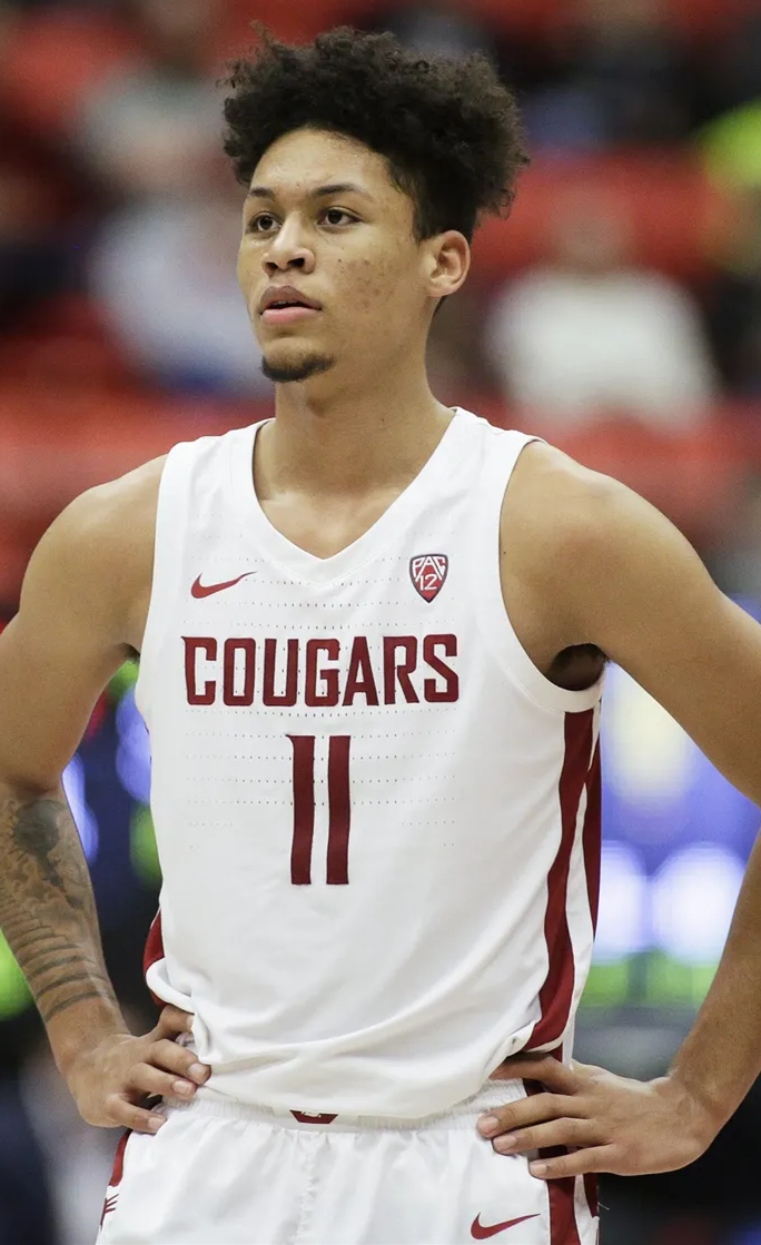 Mens Youth Washington State Cougars #11 DJ Rodman Nike 2022 White College Basketball Game Jersey 