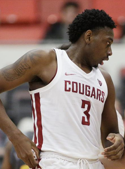 Mens Youth Washington State Cougars #3 Jefferson Koulibaly Nike 2022 White College Basketball Game Jersey 