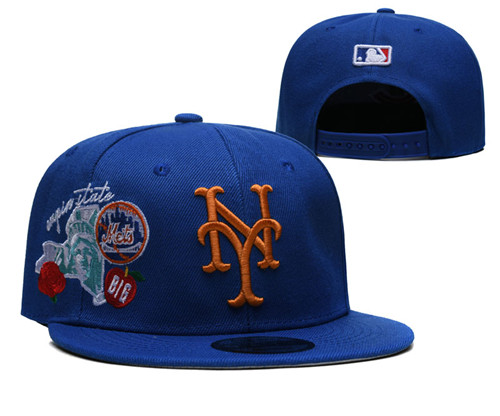 Mets Snapback Hat- -YD