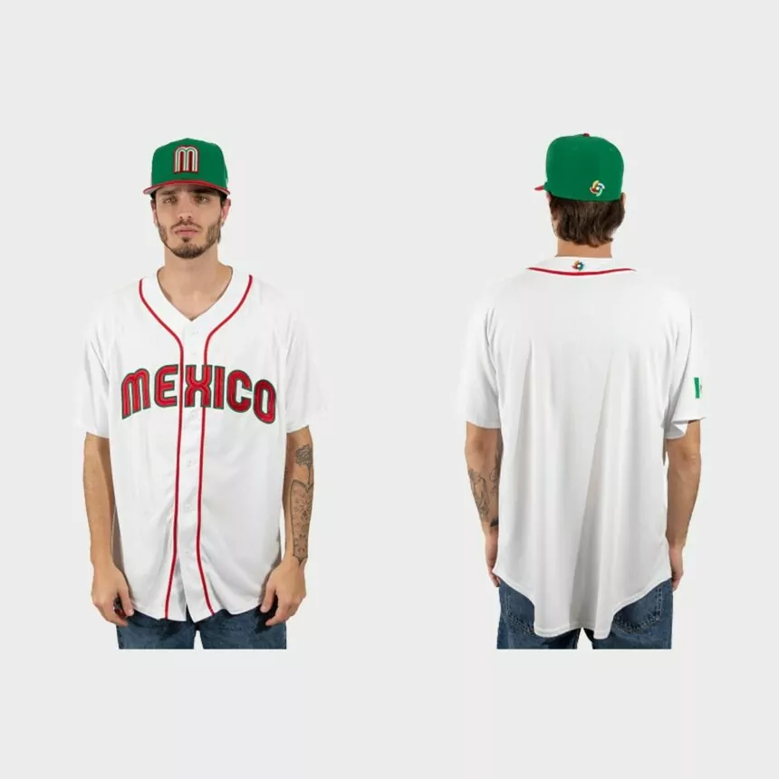 Mexico Baseball 2023 World Baseball Classic Jersey – White