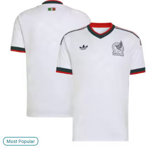 Mexico National Team adidas 2026 Away Replica Jersey - White