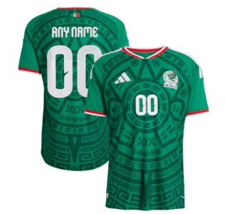 Mexico National Team adidas 2026 Home Authentic Custom Jersey - Green