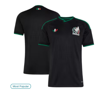 Mexico National Team adidas 2026 Third On-Field Authentic Jersey - Black