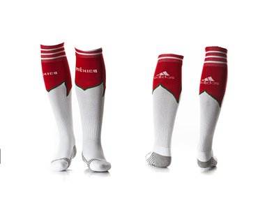 Mexico White Soccer Socks