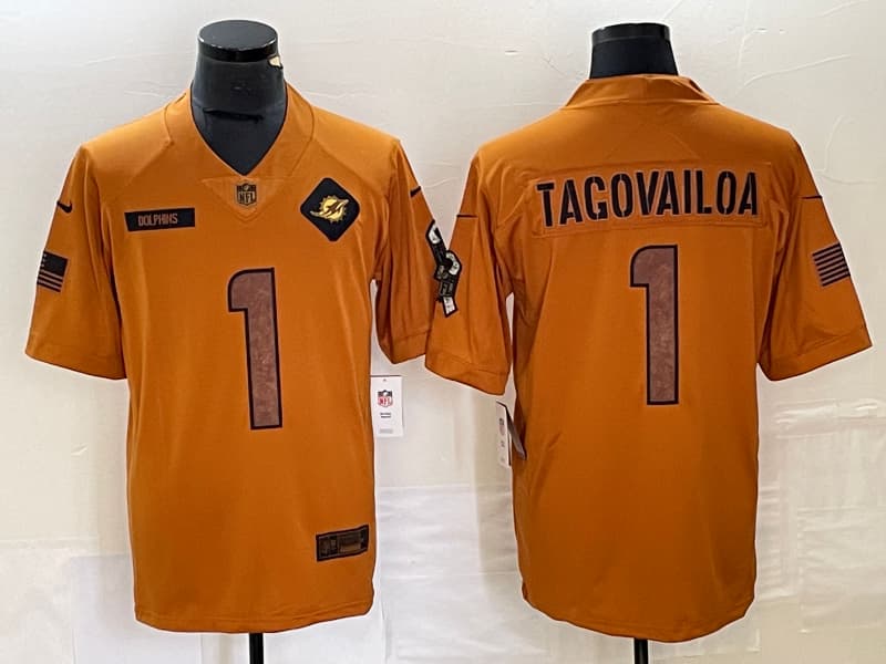 Miami  Dolphins   Jersey - All Stitched  Tua Tagovailoa    - 1