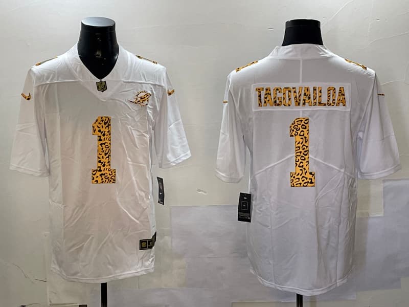 Miami  Dolphins   Jersey - All Stitched Tua Tagovailoa - 1