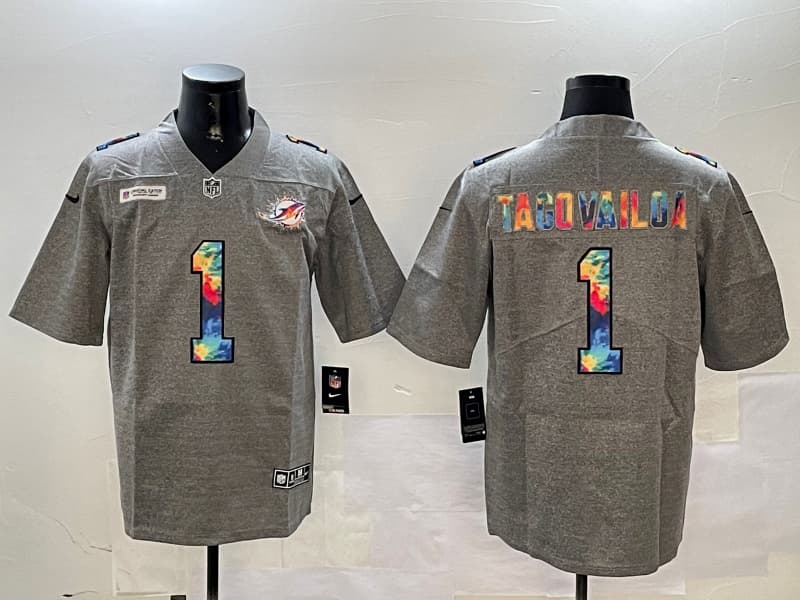 Miami Dolphins   Jersey - All Stitched     Tua Tagovailoa -    1