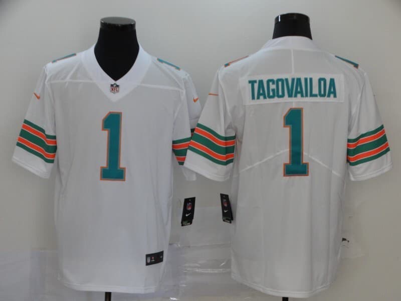 Miami Dolphins   Jersey - All Stitched  Tua Tagovailoa - 1