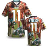 Miami Dolphins #11 WALLACE Men's Stitched NFL Elite Fanatical Version Jersey (4)