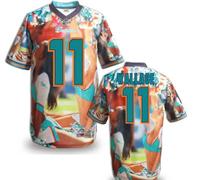 Miami Dolphins #11 WALLACE Men's Stitched NFL Elite Fanatical Version Jersey (5)