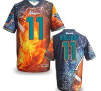 Miami Dolphins #11 WALLACE Men's Stitched NFL Elite Fanatical Version Jersey (9)