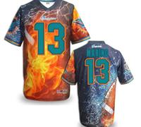 Miami Dolphins #13 MARINO Men's Stitched NFL Elite Fanatical Version Jersey (9)