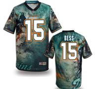 Miami Dolphins #15 BESS Men's Stitched NFL Elite Fanatical Version Jersey (3)