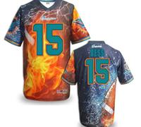 Miami Dolphins #15 BESS Men's Stitched NFL Elite Fanatical Version Jersey (9)