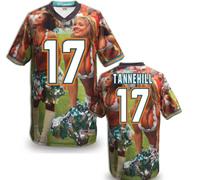 Miami Dolphins #17 TANNEHILL Men's Stitched NFL Elite Fanatical Version Jersey (1)