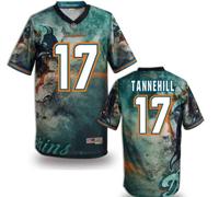 Miami Dolphins #17 TANNEHILL Men's Stitched NFL Elite Fanatical Version Jersey (9)