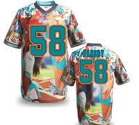 Miami Dolphins #58 DANSBY Men's Stitched NFL Elite Fanatical Version Jersey (5)