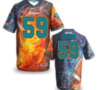 Miami Dolphins #59 ELLERBE Men's Stitched NFL Elite Fanatical Version Jersey (9)