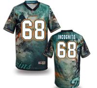 Miami Dolphins #68 INCOGNITO Men's Stitched NFL Elite Fanatical Version Jersey (3)