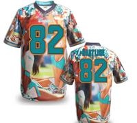 Miami Dolphins #82 HARTLINE Men's Stitched NFL Elite Fanatical Version Jersey (5)