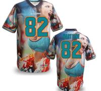 Miami Dolphins #82 HARTLINE Men's Stitched NFL Elite Fanatical Version Jersey (7)